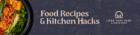 Food Channel LinkedIn Banner Design