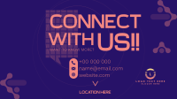 Generic Connect With Us Facebook Event Cover