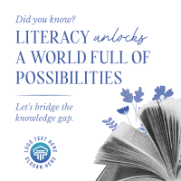 International Literacy Day Instagram Post example 3