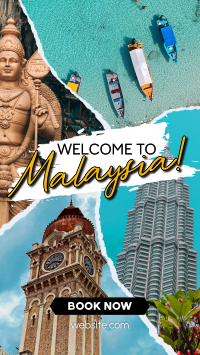 Welcome to Malaysia Instagram Story