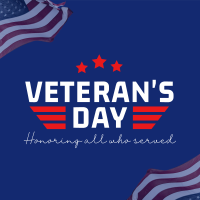 Honor Our Veterans Instagram Post