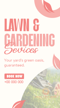 Professional Lawn Care Services Facebook Story