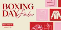 Boxing Day Super Sale Twitter Post