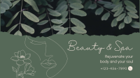 Beauty Spa Booking Facebook Event Cover