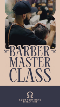 Retro Barber Masterclass Instagram Story