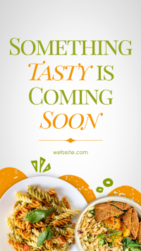 Tasty Food Coming Soon Instagram Reel Image Preview