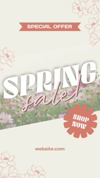 Spring Sale TikTok Video