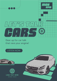 Car Podcast Poster