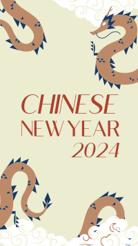 Dragon Lunar Year Instagram Reel Design