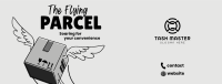 Flying Parcel Facebook Cover Image Preview