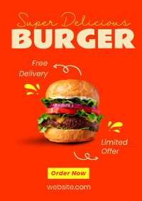 The Burger Delight Poster