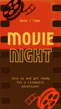 Movie Film Night Video