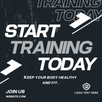 Train Everyday Instagram Post Design