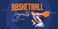 Basketball Tryouts Twitter Post