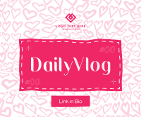 Hearts Daily Vlog Facebook Post