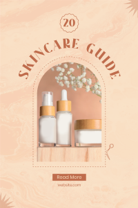 Skincare Guide Pinterest Pin Design