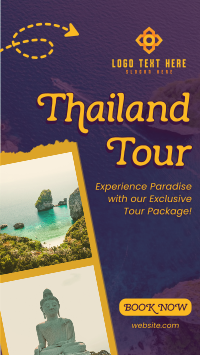 Thailand Tour Package Instagram Story