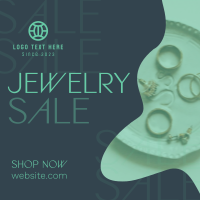 Organic Minimalist Jewelry Sale Instagram Post