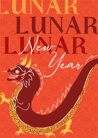 Chinese New Year Poster example 3