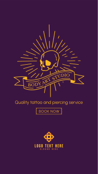 Tattoo and Piercing Facebook Story