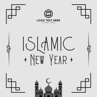 Bless Islamic New Year Linkedin Post