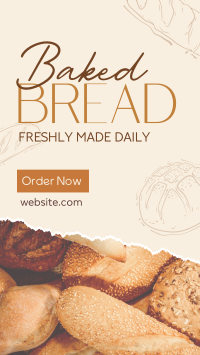 Baked Bread Bakery Instagram Reel