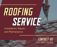 Modern Home Roofing Facebook Post