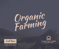 Farm for Organic Facebook Post
