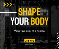 Shape Your Body Facebook Post