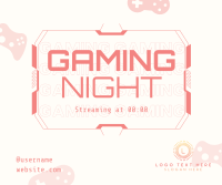 Streamers Night Facebook Post