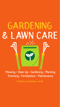 Seeding Lawn Care Instagram Story