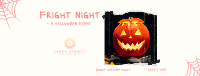 Fright Night Party Facebook Cover Design