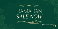 Ornamental Ramadan Sale Twitter Post