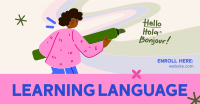 Kids Language Classes Facebook Ad