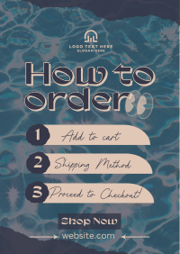 Order Online Quirky Poster