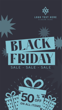 Black Friday Sale Instagram Reel Design