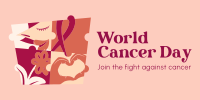 Fight Against Cancer Twitter Post