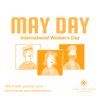 Hey! May Day! Linkedin Post