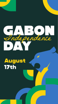 Gabon National Day Facebook Story