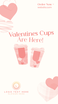 Valentine Cups Instagram Story