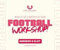 Football Workshop Facebook Post