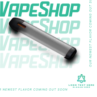 Hit That Vape Instagram Post Design