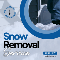 Snow Removal Service Linkedin Post