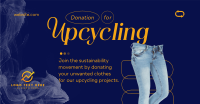 Fashion Upcycling Drive Facebook Ad