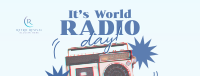 Retro World Radio Facebook Cover Image Preview