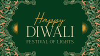 Elegant Diwali Frame YouTube Video Image Preview