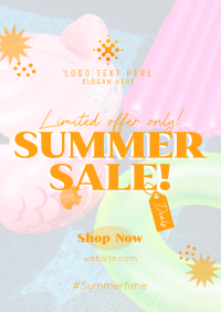 Tropical Summer Sale Flyer