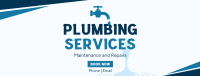 Home Plumbing Services Facebook Cover