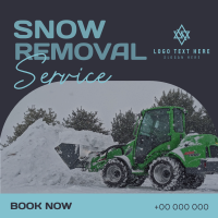 Snow Remover Service Instagram Post