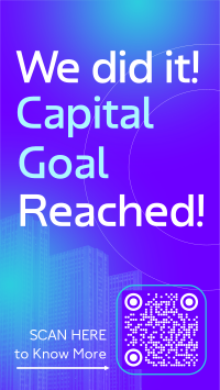 Corporate Raised Goal Capital Instagram Reel Design